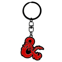 Porte-clefs Métal - Logo Esperluette - Donjons et Dragons