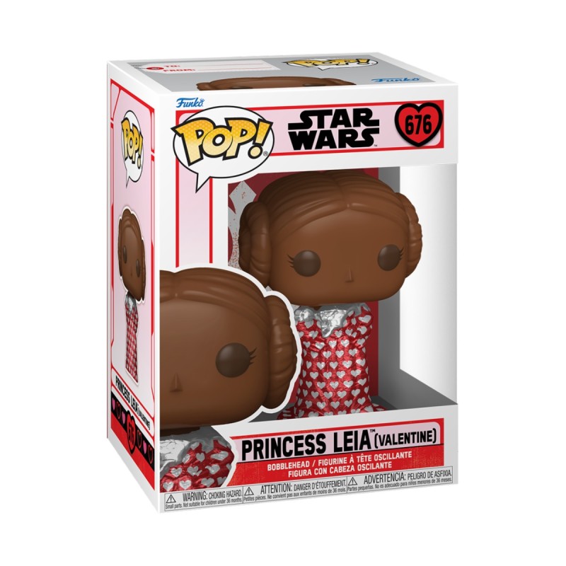 Leia choco - Star Wars St-Valentin (676) - POP Movie