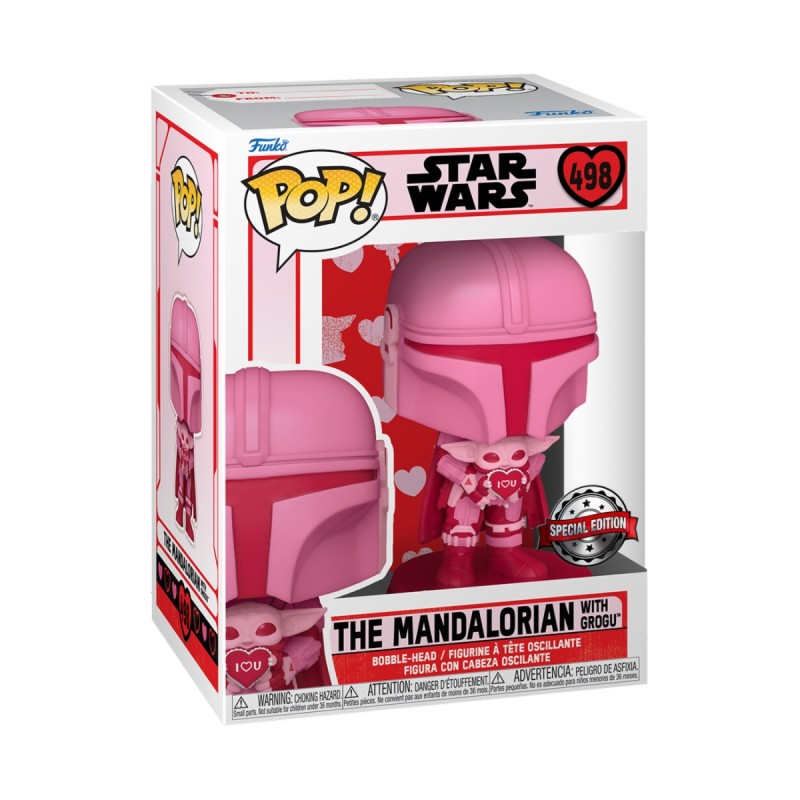 Mando et Grogu - Star Wars - St. Valentin (498) - POP TV