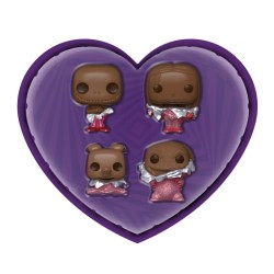 Pack de 4 - L'étrange Nöel de Mr.Jack St-Valentin - Pocket POP Keychain