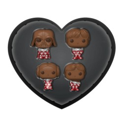 Pack de 4 - Star Wars St-Valentin - Pocket POP
