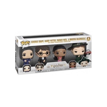 Pack de 4 - Yule - Harry Potter - POP Movie