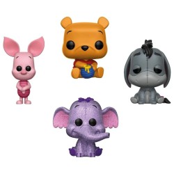 Pack de 4 - Winnie l'ourson - POP Disney - Diamond
