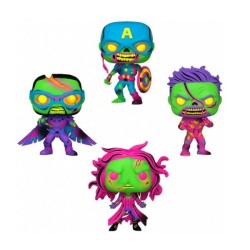Pack de 4 - What If - POP Marvel - BLKLT