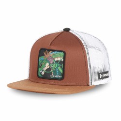 Casquette Trucker Snapback - Shenron Profile (Brun) - Dragon Ball Z - U Unisexe 