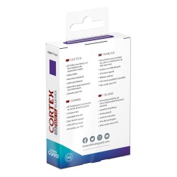 Protèges Cartes 60 pièces - Cortex - Japonais - Violet Matte