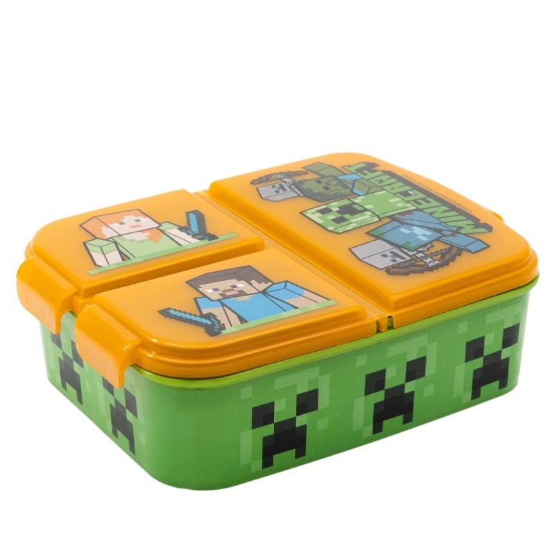 Boite à repas - Minecraft - Multi compartiments