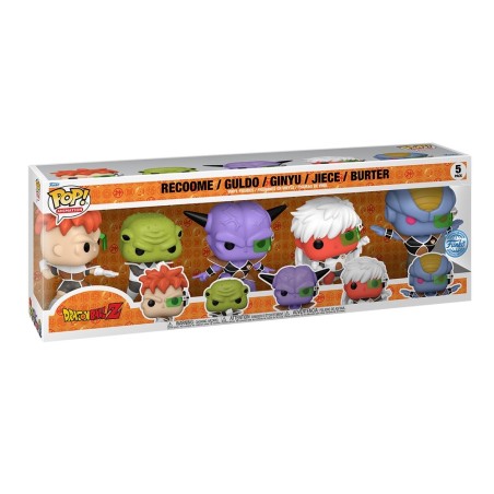 Pack de 5 - Escadron spécial Ginyû - Dragon Ball - POP Animation