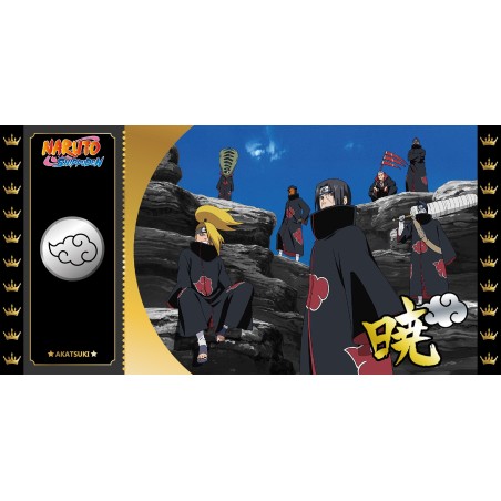 Golden Ticket - Akatsuki - Naruto Shippuden 5000pcs Limited