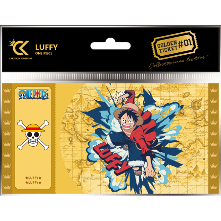 Golden Ticket - Luffy - One Piece