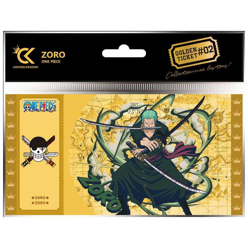 Golden Ticket - Zoro - One Piece