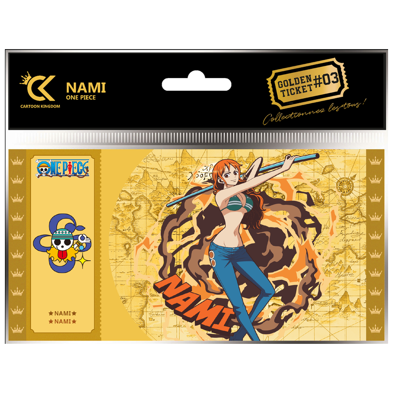 Golden Ticket - Nami - One Piece