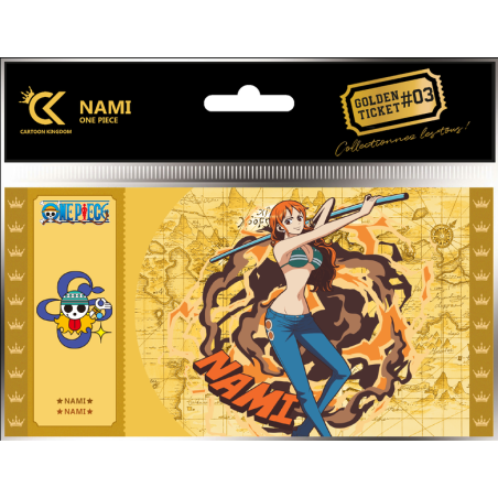 Golden Ticket - Nami - One Piece