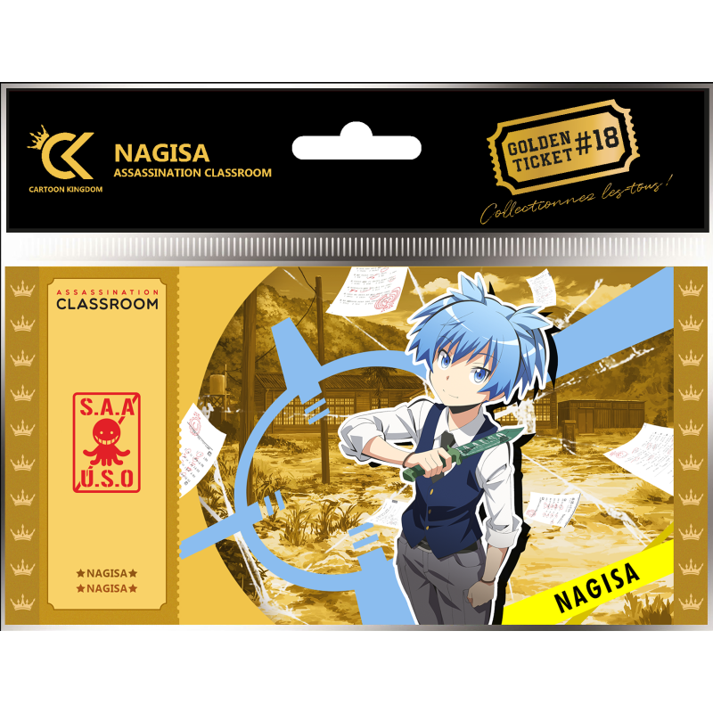 Golden Ticket - Nagisa - Assassination Classroom