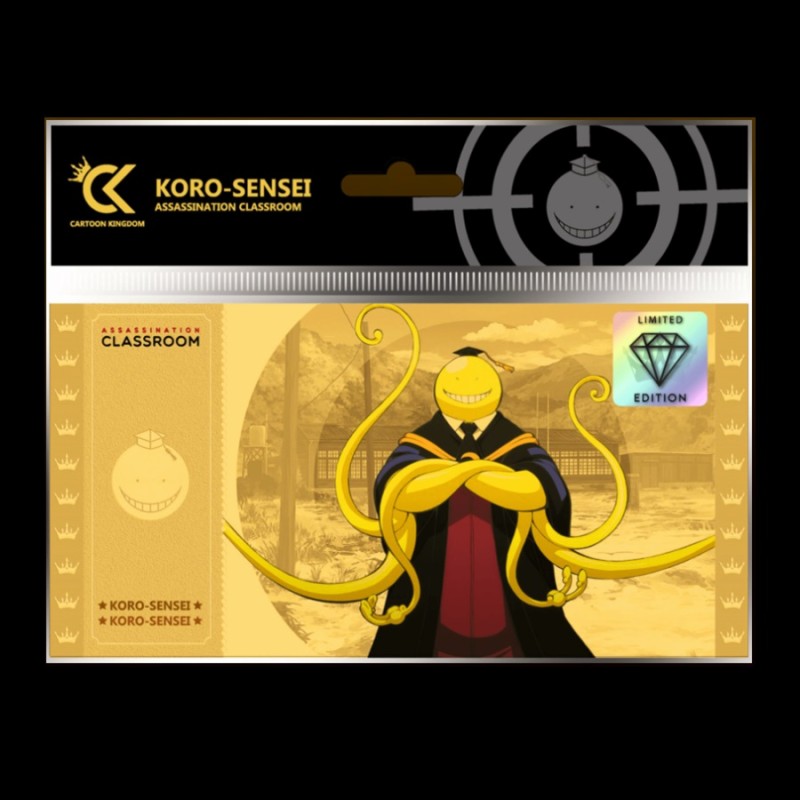 Golden Ticket - Koro - Assassination Classroom - Limited Edition - 2000pcs Limited