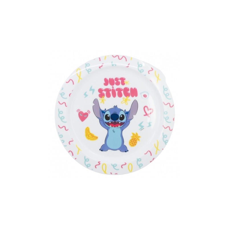 Assiette Plate - Just Stitch - Lilo & Stitch