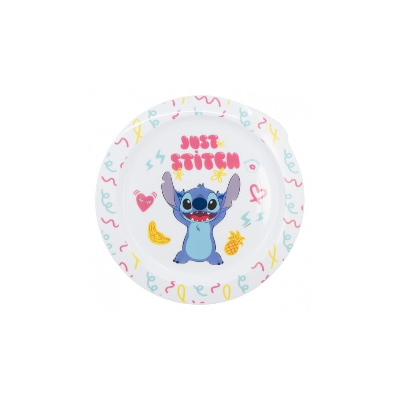 Assiette Plate - Just Stitch - Lilo & Stitch