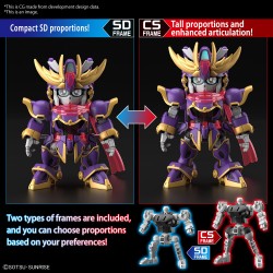 SD Cross Silouhette - F-Kunoichi Kai - Gundam : Build Metaverse