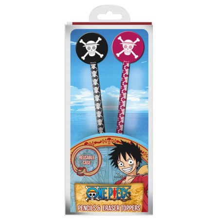 Set de crayons - Skull - One Piece