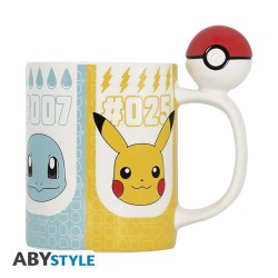 Defect - Mug Anse 3D - Starters et Pokeball - Pokemon