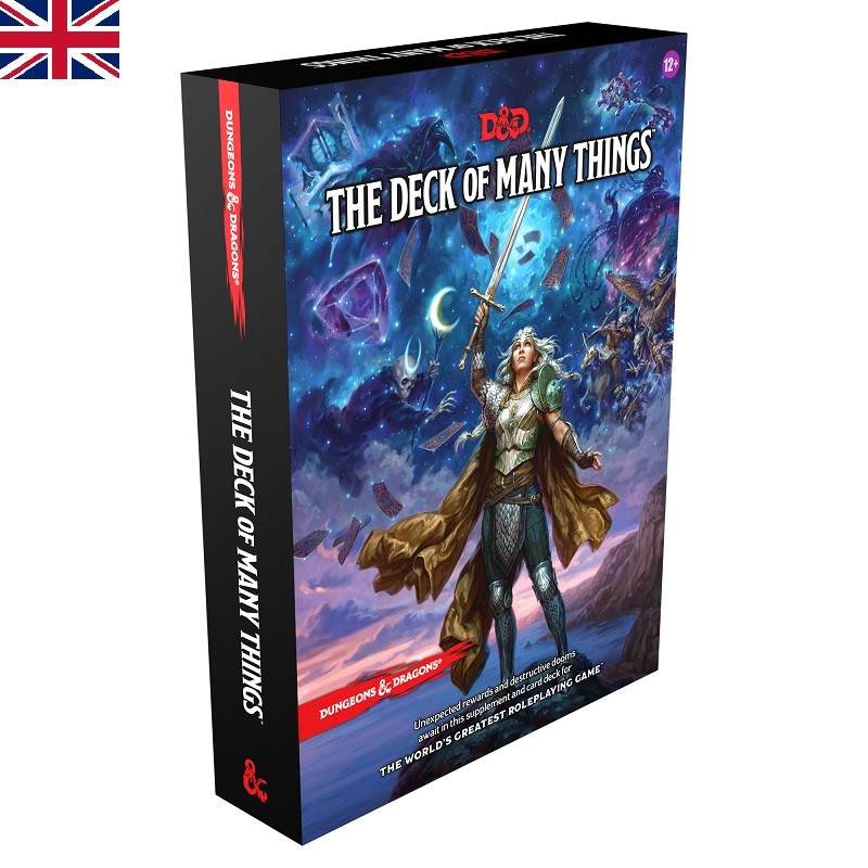 Livre - Dungeons et Dragons - Deck of Many Things - EN