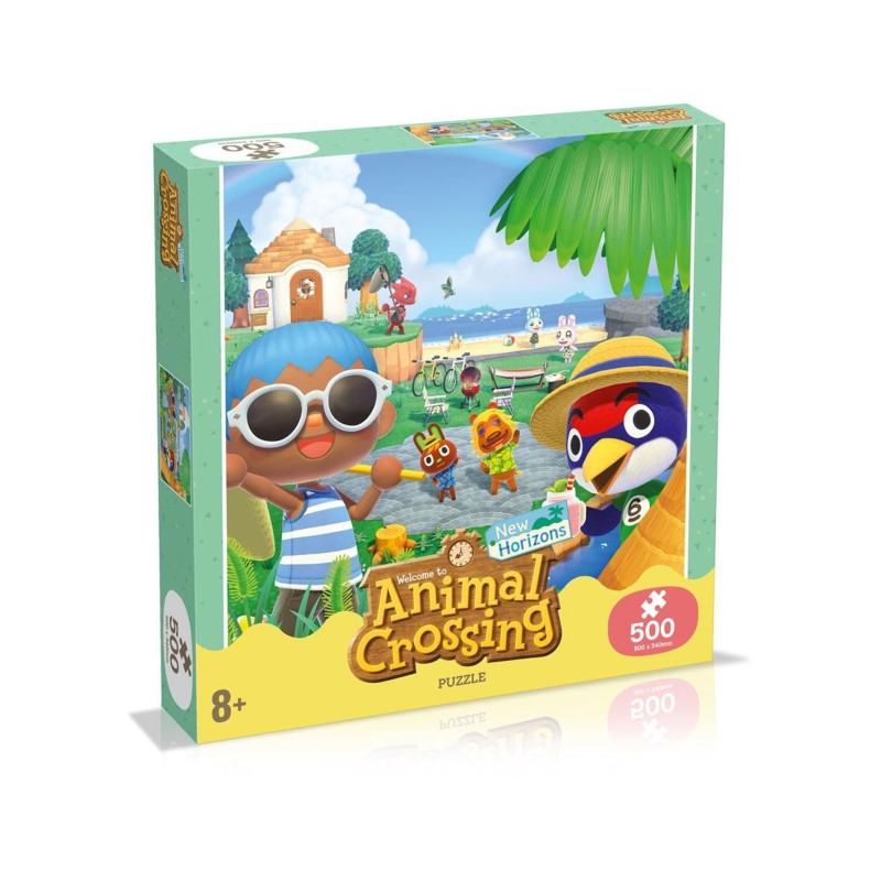 Puzzle - Hello - Animal Crossing : New Horizons - 500 pièces