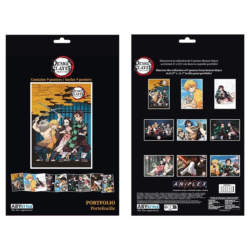 Portfolio posters - Saison 1 - Demon Slayer