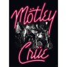 Set 2 Chibi Poster - Néon Rose et Camisole - Mötley Crüe