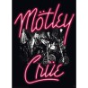 Set 2 Poster - Néon Rose et Camisole - Mötley Crüe