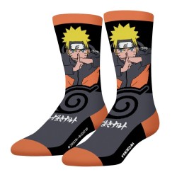 Pack de 2 - Chaussettes - Naruto Uzumaki - Naruto Shippuden - 39/42 Unisexe 