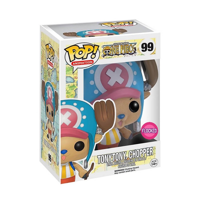 Chopper Flocked - One Piece (99) - Pop Animation - Exclusive