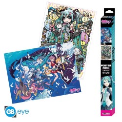 Set 2 Chibi Poster - Vocaloïd - Series 2