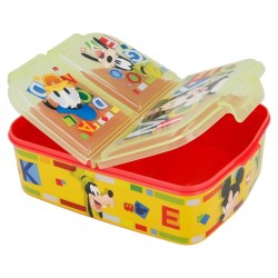 Boite à repas - Mickey, Dingo & Donald - Multi compartiments