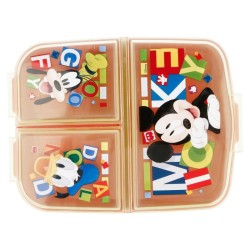 Boite à repas - Mickey, Dingo & Donald - Multi compartiments