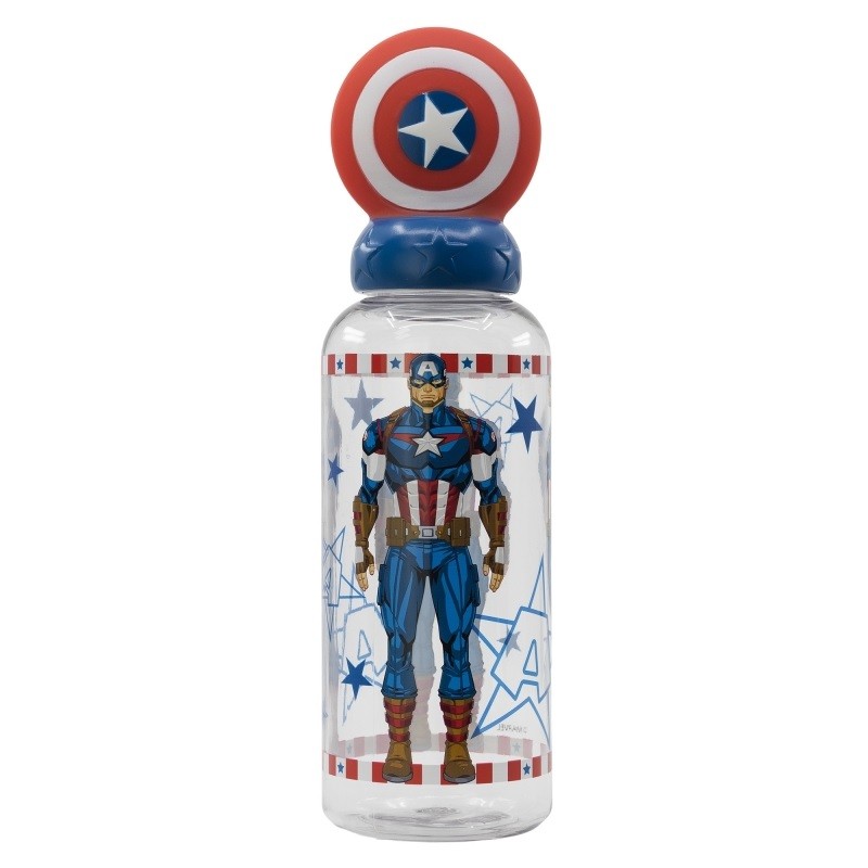 Bouteille 3D - Bouclier - Captain America