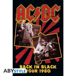 Poster - AC/DC - Back in Black 80 - poster roulé filmé (91.5x61)