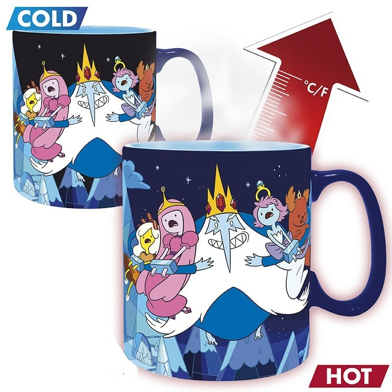 Mug - Thermo Réactif - Roi des Glaces & Princesses - Adventure Time