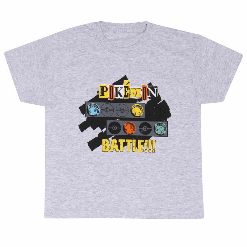 T-shirt - Pikachu Battle - Pokemon - Unisexe 9 - 11 