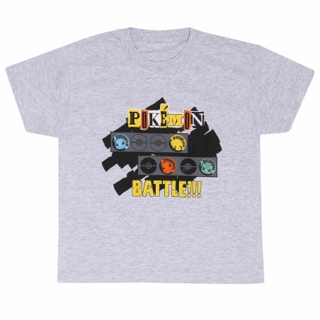 T-shirt - Pikachu Battle - Pokemon - Unisexe 9 - 11 