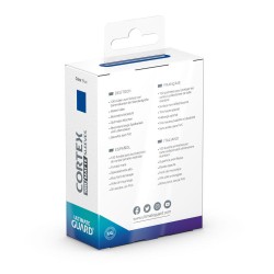 Protèges Cartes 100 pièces - Cortex - Standard - Bleu Matte