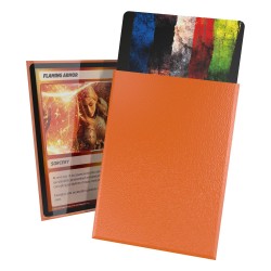 Protèges Cartes 100 pièces - Cortex - Standard - Orange