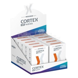Protèges Cartes 100 pièces - Cortex - Standard - Orange