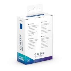 Protèges Cartes 100 pièces - Cortex - Standard - Bleu