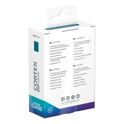 Protèges Cartes 100 pièces - Cortex - Standard - Bleu Pétrole