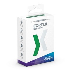 Protèges Cartes 100 pièces - Cortex - Standard - Vert