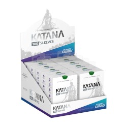 Protèges Cartes 100 pièces - Katana - Standard - Vert