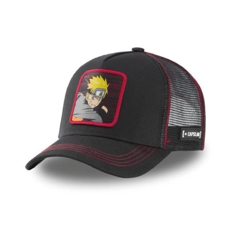 Casquette Trucker - Enfant - Naruto (Noir) - Naruto Shippuden - U Unisexe 