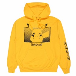 Sweat à capuche - Pikachu Trame de Fond - Pokemon - XL Unisexe 