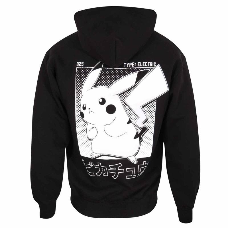 Sweat - Halftone Pikachu - Pokemon - XL Unisexe 