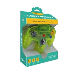 Manette filaire - N64 - Jaune fluo